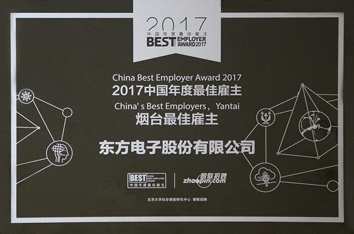 2017年中國(guó)年度最佳雇主